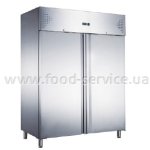 Шкаф морозильный 1400л HURAKAN HKN-GX1410BT INOX